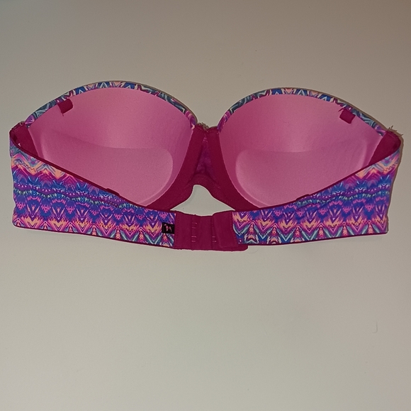 EUC - PINK by Victoria's Secret Strapless Bra Size 32 B - Picture 4 of 11